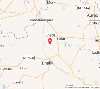 Map of Dongupura, Karnataka