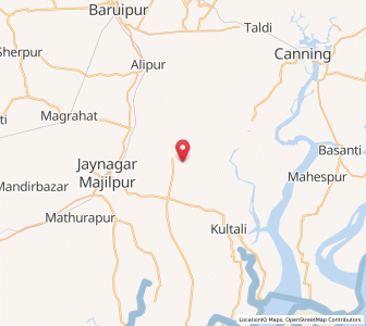 Map of Dora, West Bengal