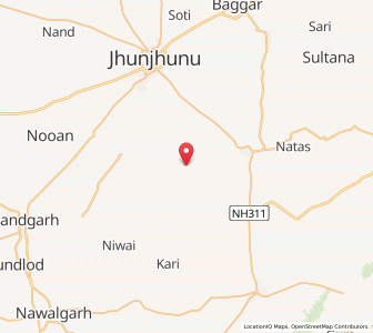 Map of Doradas, Rajasthan
