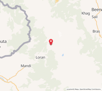 Map of Dorian, Kashmir