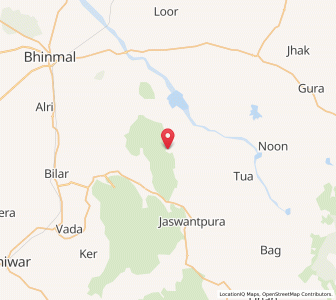 Map of Dorra, Rajasthan