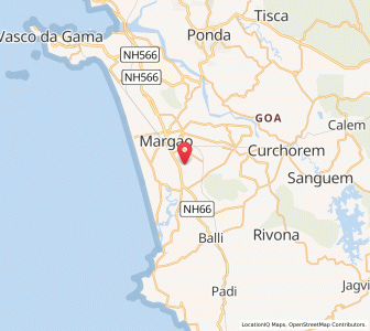 Map of Dramapur, Goa