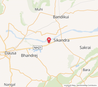 Map of Dubbi, Rajasthan