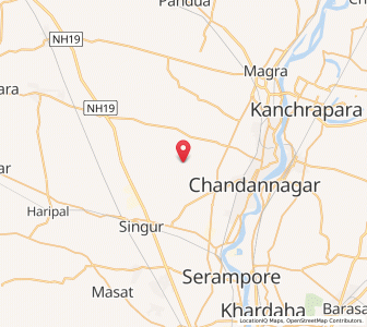 Map of Dubi Bheri, West Bengal