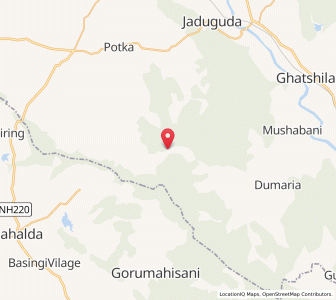 Map of Dublabera, Jharkhand