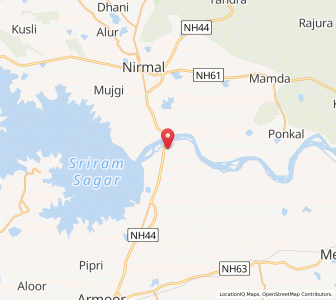 Map of Dudgaon, Andhra Pradesh
