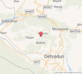 Map of Dudha Devi, Uttarakhand