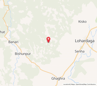 Map of Dudha Pat, Jharkhand
