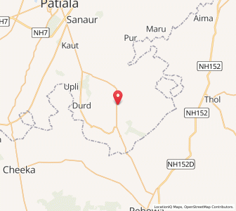 Map of Dudhan Sadhan, Punjab