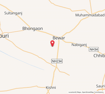 Map of Dudhi Khurd, Uttar Pradesh