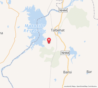 Map of Dudhiya, Uttar Pradesh