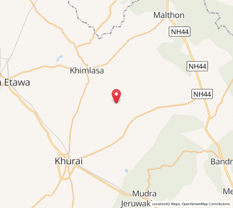 Map of Dugaha Kalan, Madhya Pradesh