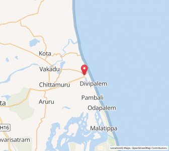 Map of Dugarajupatnam, Andhra Pradesh