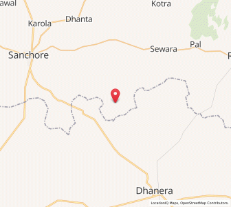 Map of Dugawa, Gujarat