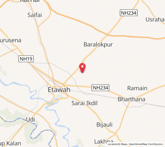 Map of Dugawali, Uttar Pradesh
