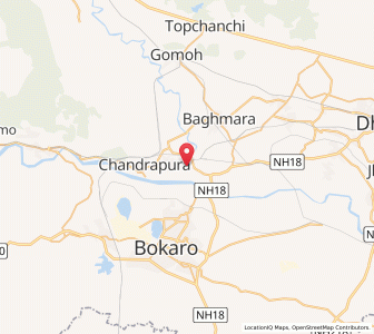 Map of Dugda, Jharkhand
