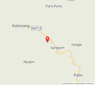 Map of Dui Yambi, Arunachal Pradesh