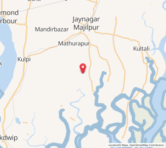 Map of Dukherpol, West Bengal