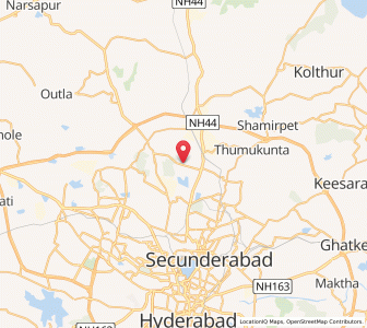 Map of Dulapalli, Andhra Pradesh