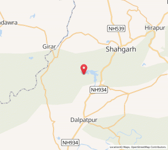 Map of Dulchipur, Madhya Pradesh