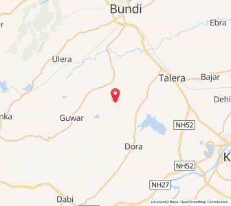 Map of Dulhapura, Rajasthan