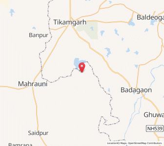 Map of Duperi, Madhya Pradesh