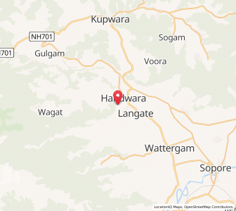 Map of Durashpur, Kashmir