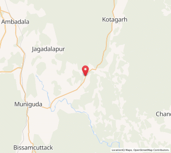 Map of Durgapanga, Odisha