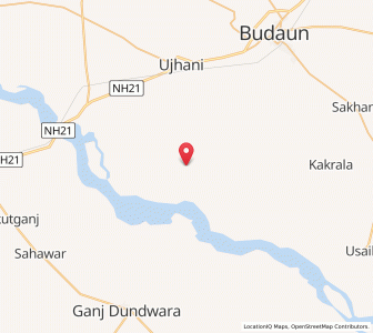 Map of Durjan Nagla, Uttar Pradesh