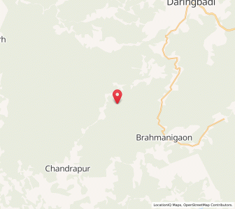 Map of Dusragam, Odisha