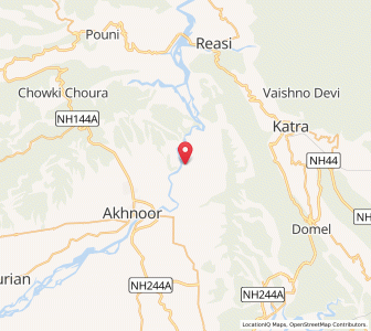 Map of Duwal Khalka, Kashmir