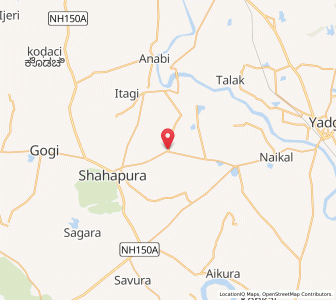 Map of Dwaranhalli, Karnataka