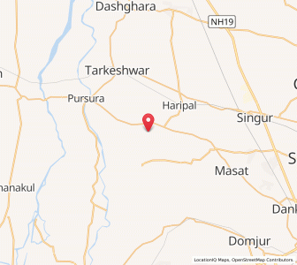 Map of Dwarhata, West Bengal