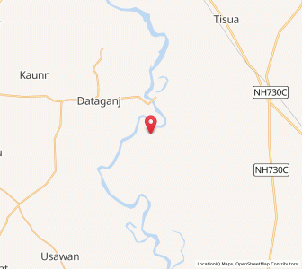 Map of Ehtmali, Uttar Pradesh