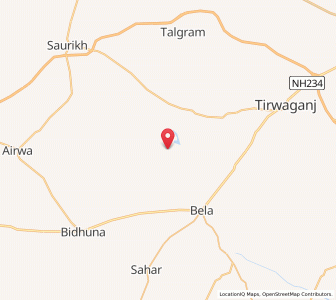 Map of Ekman, Uttar Pradesh