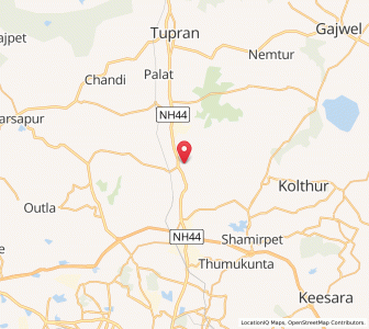 Map of Ellampet, Andhra Pradesh