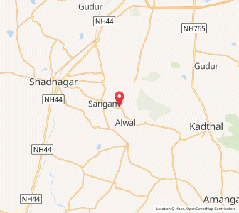 Map of Ellasenpet, Andhra Pradesh