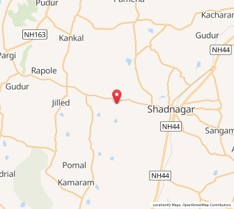 Map of Enkammaguda, Andhra Pradesh