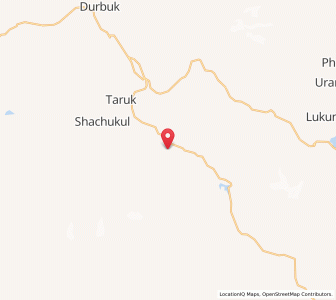 Map of Erad, Kashmir