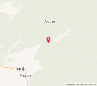Map of Erdangkramsa, Assam