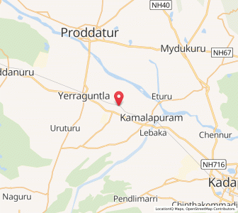 Map of Erragudipadu, Andhra Pradesh
