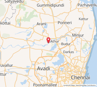 Map of Erumaivettippalaiyam, Tamil Nadu