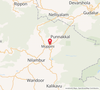 Map of Etakkare, Kerala
