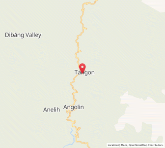 Map of Etalin, Arunachal Pradesh
