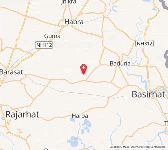 Map of Faipur, West Bengal