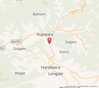 Map of Faqirwali, Kashmir