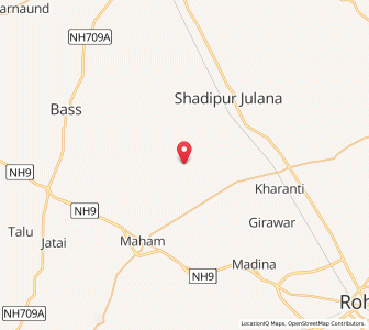 Map of Farmana Khas, Haryana