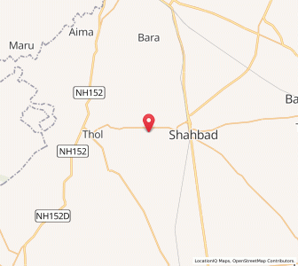 Map of Fatehgarh Jharauli, Haryana