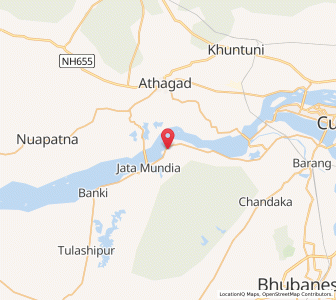 Map of Fathpur, Odisha
