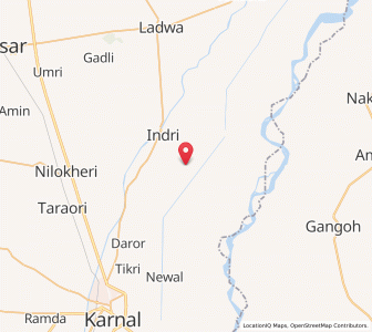 Map of Fazilpur, Haryana